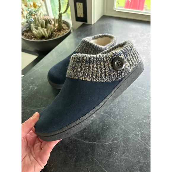 Clark’s Angelina Suede Sherpa Lined Clog - Picture 3 of 10